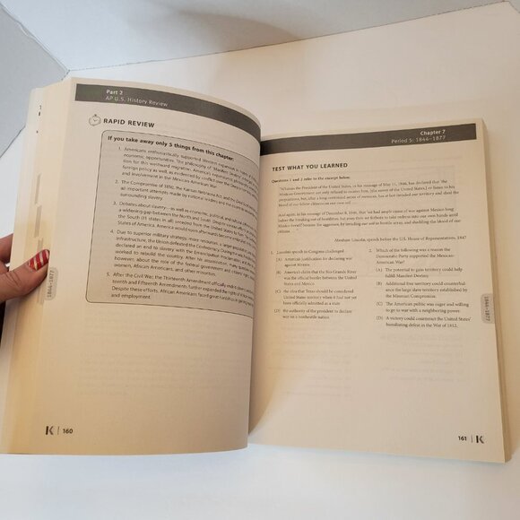 Kaplan AP U.S. History Prep Plus 2018-2019 - Picture 3 of 9